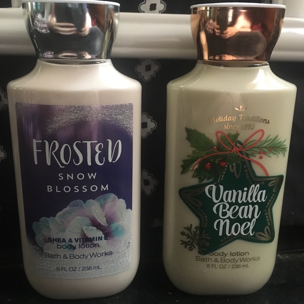 Bath & Body Works lotions